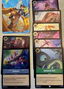 LORCANA Series 6 Lot - AZURITE SEA - Pack Fresh - 100+ Cards - Image 2