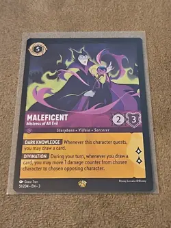 Maleficent Mistress Of All Evil 51/204 Legendary Non Foil Disney Lorcana (CB) - Image 2