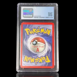 1999 Pokemon Card Machop 52/102 Trainer Deck A Brock's Deck CGC 7.5 NM+ - Image 3