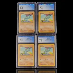 1999 Pokemon Card Machop 52/102 Trainer Deck A Brock's Deck CGC 7.5 NM+ - Image 4