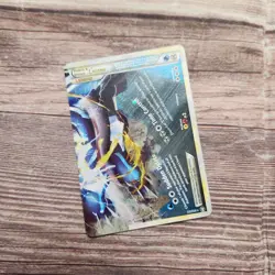 Pokemon TCG Palkia and Dialga Legend Holo HGSS Triumphant Bottom Card 102/102 - Image 1