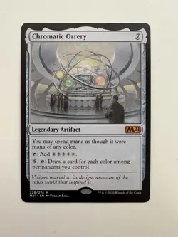Chromatic Orrery MTG Magic the Gathering Card NM Near Mint M21 - Image 1