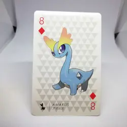 Amaura 8 DIA Pokemon trump playing card Y YVELTAL Back Nintendo JAPAN - Image 4