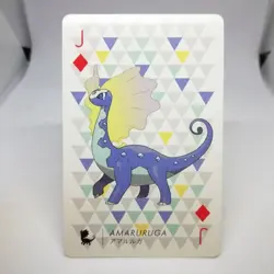 Aurorus J DIA Pokemon trump playing card Y YVELTAL Back Nintendo JAPAN - Image 1