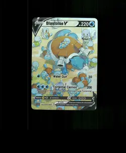 FAN-ART READ DESCRIPTION BELOW HOLO BLASTOISE Card BLASTOISE Pokemon Card p1 - Image 1