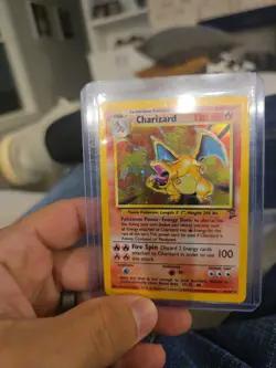 Pokemon Charizard Base Set 2 Holo Rare 004/130 English TCG Card 120 HP - Image 3