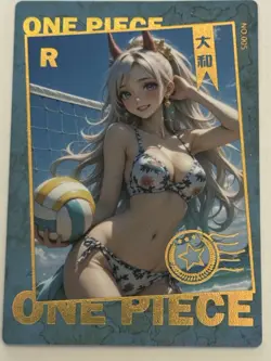 YAMATO VOLLEYBALL R N-005 Thick Huatang One Piece Anime Collectible Card - Image 1