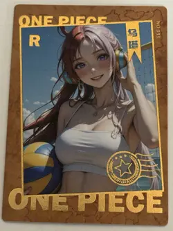 UTA VOLLEYBALL R N-033 Thick Huatang One Piece Anime Collectible Card - Image 1