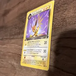 Dark Jolteon Team Rocket 38/82 1st Edition Non Holo Pokemon Card LP - Image 3