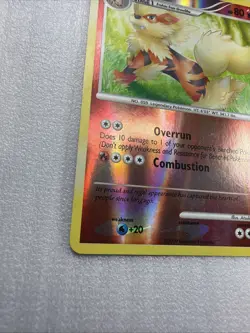 2009 Pokemon ARCANINE Card 50/147 Reverse Holo Platinum Supreme Victors -LP - Image 2