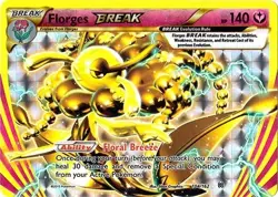 Florges Break - 104/162 - Pokemon Breakthrough XY Ultra Rare Card NM - Image 1