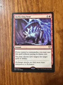 Deflecting Swat Commander 2020 50 Rare NM MTG EDH Staple Card - Image 1
