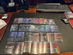 MTG Lord of the Rings Card Lot Borderless Foil and non foil - Image 1