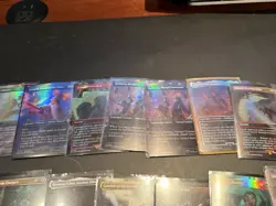 MTG Lord of the Rings Card Lot Borderless Foil and non foil - Image 3