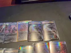 MTG Lord of the Rings Card Lot Borderless Foil and non foil - Image 4