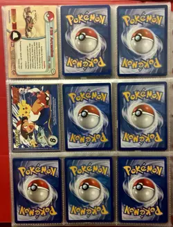 Vintage Pokemon Card Collection - No Binder Lot 5 Pages - Holo - Modern LP/NM - Image 2