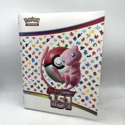 Pokemon TCG Scarlet & Violet 151 Binder W/ Partial Master Set 265 Cards No Dupes - Image 1