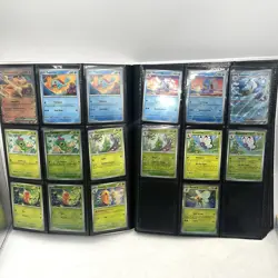 Pokemon TCG Scarlet & Violet 151 Binder W/ Partial Master Set 265 Cards No Dupes - Image 3