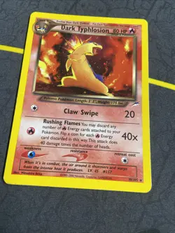 Dark Typhlosion - 10/105 - Pokemon Neo Destiny Unlimited Holo Rare Card WOTC LP - Image 4