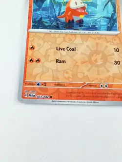 Fuecoco 23/182 Paradox Rift Reverse Holo Pokemon Card 2023 - Image 3