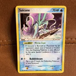 Pokemon Suicune POP Series 2 Card 4/17 70 HP Nintendo English 2006 - Image 1