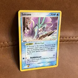 Pokemon Suicune POP Series 2 Card 4/17 70 HP Nintendo English 2006 - Image 2