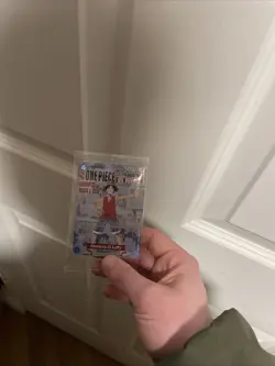 One Piece Monkey D. Luffy US Voyage College Basketball Promo Card Sealed - Image 2