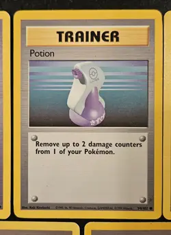5 Pokemon Trainer WOTC Base Set, Base Set 2, Fossil Card Lot - HP/DMG - Image 5