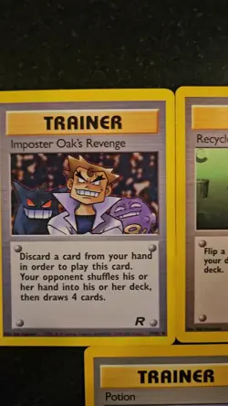 5 Pokemon Trainer WOTC Base Set, Team Rocket, Fossil Card Lot - HP/DMG - Image 2
