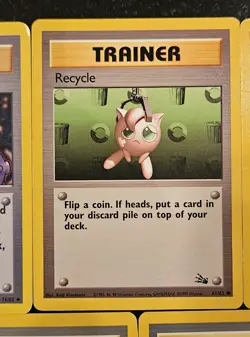 5 Pokemon Trainer WOTC Base Set, Team Rocket, Fossil Card Lot - HP/DMG - Image 5