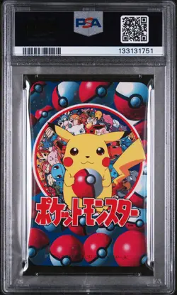 1998 POKEMON TELEVI-KUN MAGAZINE PLAYING CARDS JACK OF HEARTS CHARMANDER PSA 9 - Image 2