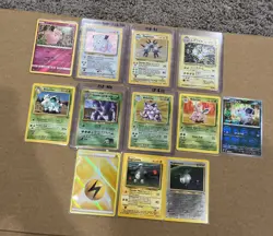 Pokemon TCG Holo And Nonholo Card Lot WOTC - Image 1