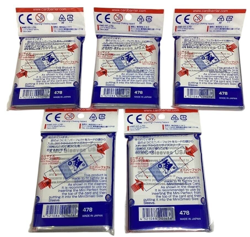 KMC Card Sleeves Barrier Series Mini Perfect Clear Lot 5 500 Trade Protect NEW - Image 2