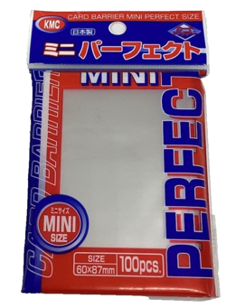 KMC Card Sleeves Barrier Series Mini Perfect Clear Lot 5 500 Trade Protect NEW - Image 3