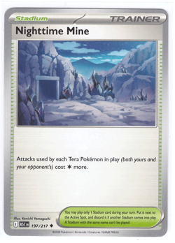 Nighttime Mine 197/217 Common Base Card - Ascended Heroes Set Pack Fresh - Image 1