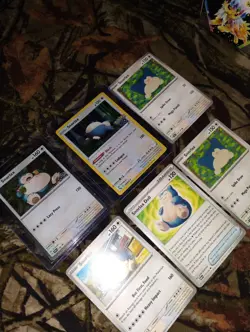 Snorlax Pokemon Card Lot Of 6 Near Mint 1 Promo Black Star - Image 2