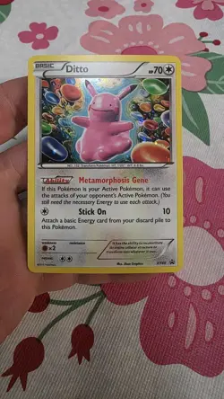 Pokemon TCG Ditto XY40 Holo Basic XY Promo English Card 2015 by Pokemon - Image 1