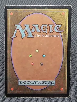 MTG Lotus Petal- DAMAGED -Tempest Magic the Gathering Card # 294 - Image 2