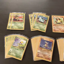 Pokemon Cards Vintage WOTC Jungle Common & Uncommon Lot of 148- VLP-NM - Image 2