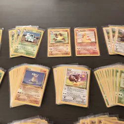 Pokemon Cards Vintage WOTC Jungle Common & Uncommon Lot of 148- VLP-NM - Image 3