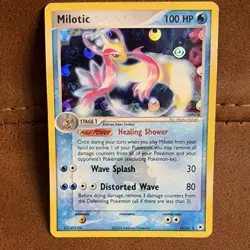 Pokemon Milotic EX Hidden Legends Card 12/101 100 HP Nintendo English Holo 2004 - Image 1