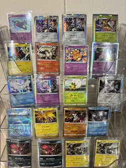 Japanese Pokemon Card Lot Holo Non-Holo Mixed Cards - Used Condition - Image 3