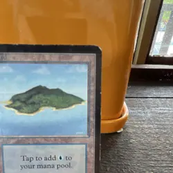 Magic: The Gathering Beta Island Land Card Illustrated by Mark Poole - Image 3