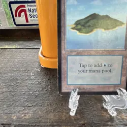 Magic: The Gathering Beta Island Land Card Illustrated by Mark Poole - Image 5