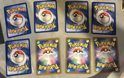 Lot Of 8 Foreign Language Pokemon Cards - Image 2