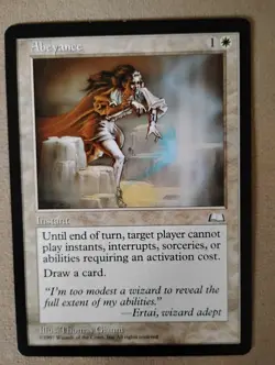 MTG Magic the Gathering English Abeyance 1997 Weatherlight NM - Image 1