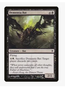 Dementia Bat | MTG NPH | EDH Commander Bat Tribal Discard | Common | LP - Image 1
