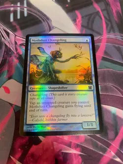 MTG - MOTHDUST CHANGELING - COMMON - FOIL - MODERN MASTERS - NM - Image 1