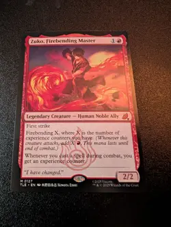 Zuko, Firebending Master Avatar: The Last Airbender Magic MTG NM Regular M 0127 - Image 1