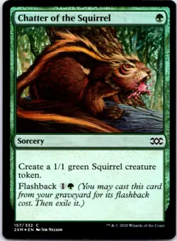 Chatter of the Squirrel(Foil) Double Masters,157 NM - Image 1